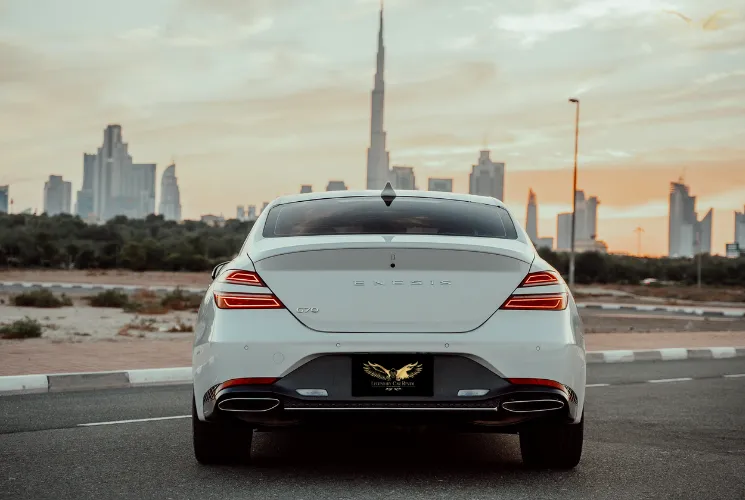 Rent Genesis G70 in Dubai